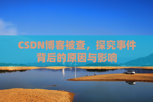 CSDN博客被查，探究事件背后的原因与影响